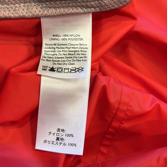 Eddie Bauer Windbreaker Red Large - Picture 10 of 10